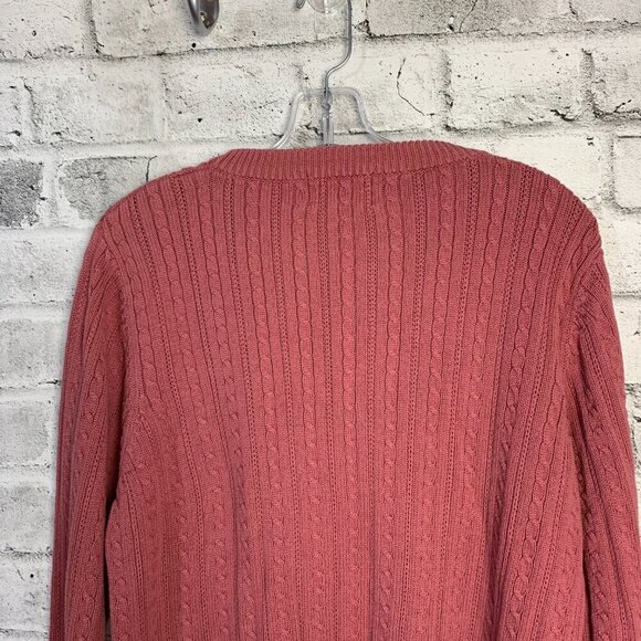 Vintage Tradition Country Collection Cable Knit Crewneck Sweater - Picture 5 of 14